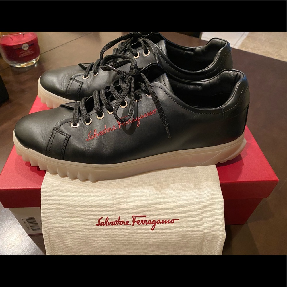 Salvatore Ferragamo Cube Sneaker